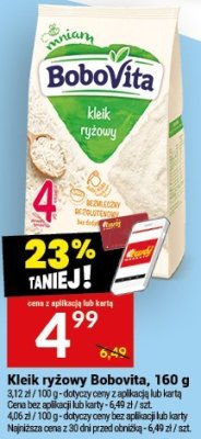 Kleik ryżowy Bobovita promocja w Twój Market