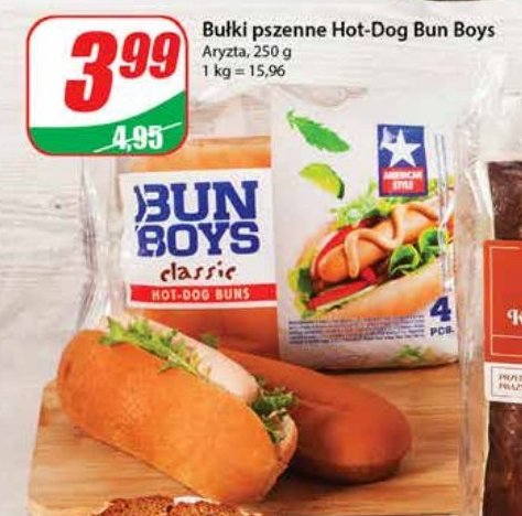 Bułki do hot-dog Aryzta promocja