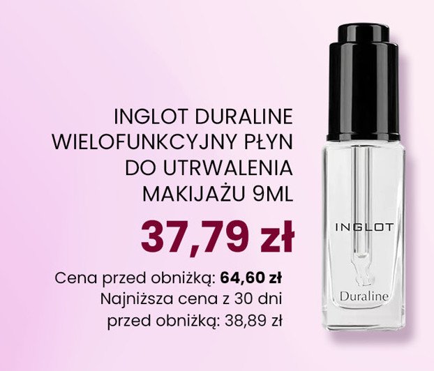 Top coat Inglot promocja