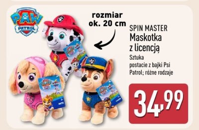 Maskotka z licencją Psi Patrol promocja w Aldi