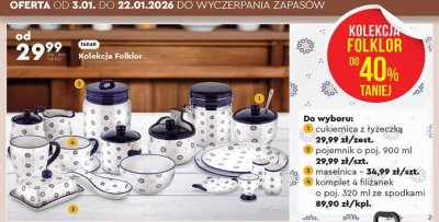 TADAR Kolekcja Folklor - maselnica promocja w Biedronka