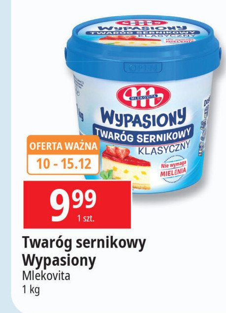 Twaróg sernikowy klasyczny Mlekovita wypasiony promocja