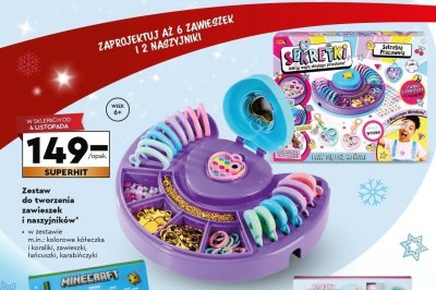 Zestaw do tworzenia zawieszek i naszyjników Sekretki promocja w Biedronka