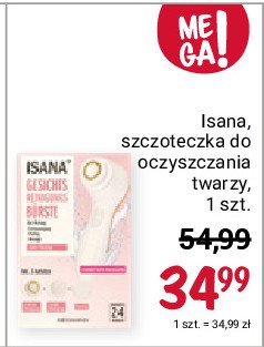 Flashy Advise Waterfront Szczoteczka do oczyszczania twarzy Isana - cena - promocje - opinie - sklep  | Blix.pl