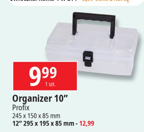 Organizer z rączką 12 " Profix promocja