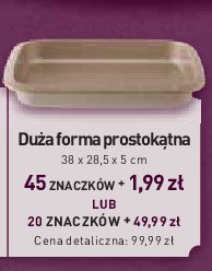 Forma prostokątna 38 x 28.5 x 5 cm Berghoff promocja w Stokrotka