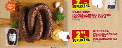 Kie艂basa podhala艅ska Majerczyk promocja