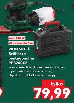 Szlifierka pentagonalna pps200c2 Parkside promocja