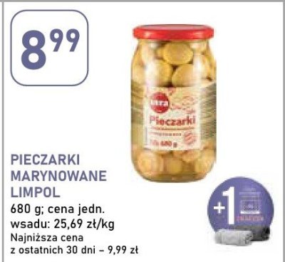 Pieczarki marynowane  promocja w Stokrotka