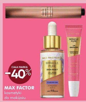 Kosmetyki do makijażu Max Factor promocja w Super-Pharm