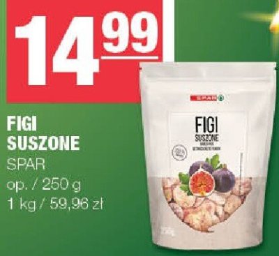 Figi suszone SPAR promocja w SPAR