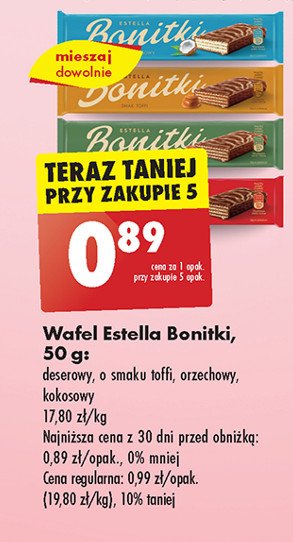 Wafelek deserowy Bonitki promocja