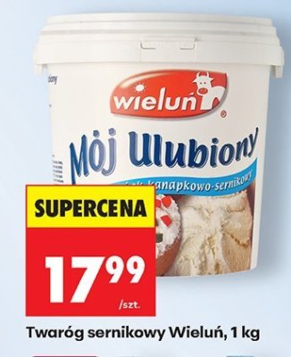 Twaróg sernikowy 1 kg promocja w Biedronka