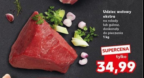 Udziec wołowy extra promocja w Kaufland