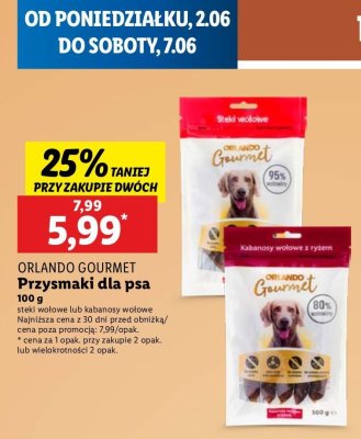 Przysmak steki wo艂owe ORLANDO GOURMET promocja