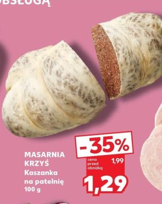 Krzyż Kaszanka na patelnię promocja w Kaufland