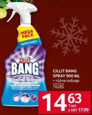 Spray Cillit Bang 900 ml promocja w Selgros
