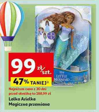 Lalka arielka magiczna przemiana Hasbro promocja