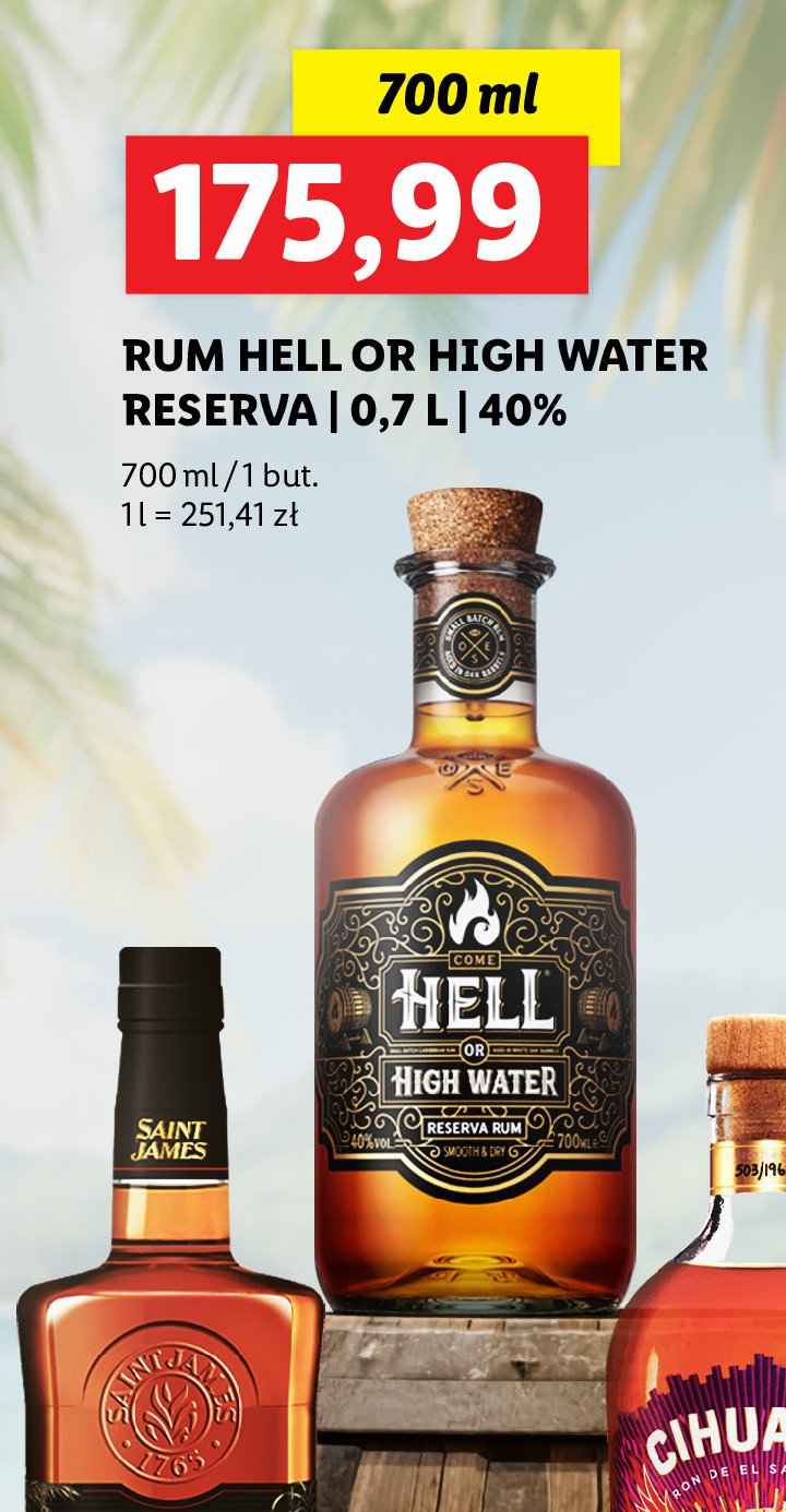 Rum Hell or high water reserva promocja