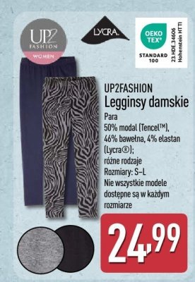 Legginsy damskie  promocja w Aldi