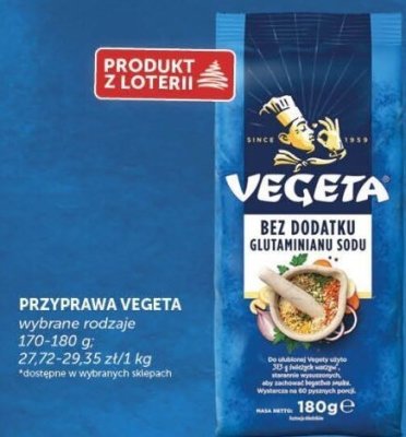 Przyprawa VEGETA promocja w Groszek