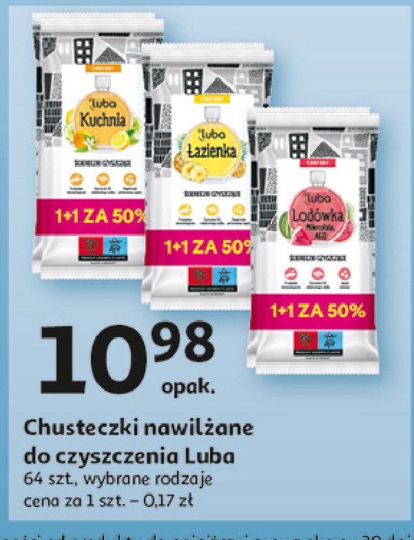 Ściereczki czyszczące łazienka Luba promocja