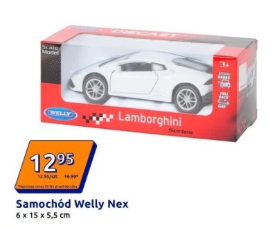 Samochód Lamborghini Welly promocja w Action