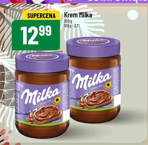 Krem czekoladowo-orzechowy Milka promocja w POLOmarket