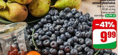 Borówka amerykańska 300 g promocja w Dino