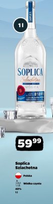 Wódka Soplica Szlachetna promocja w Netto