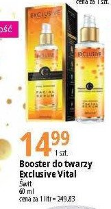 Serum booster do twarzy z witamin膮 c Exclusive cosmetics vitamin solution promocja