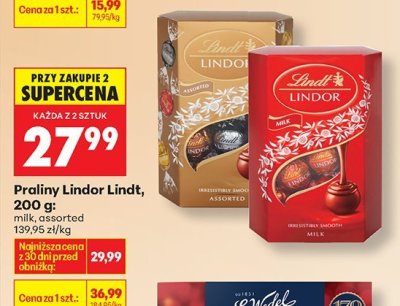 Praliny promocja w Biedronka