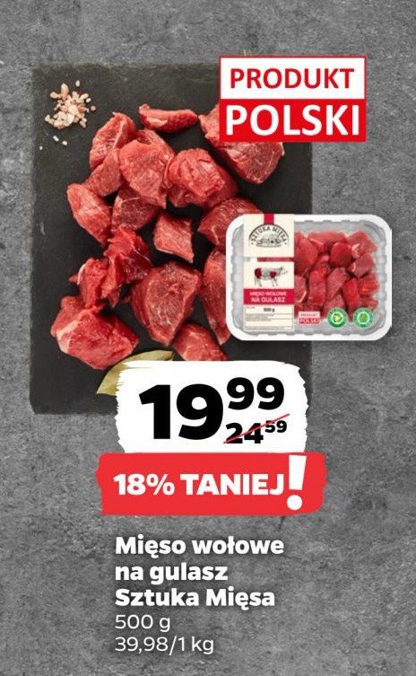 Gulasz wołowy promocja