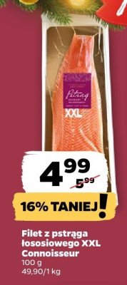 Filet z pstrąga łososiowego XXL Connoisseur promocja w Netto