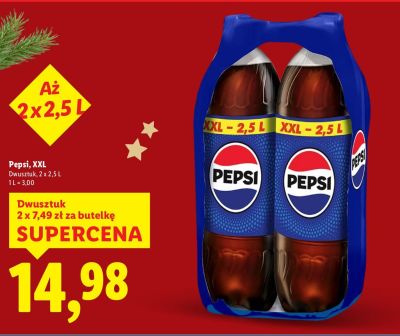 Napój XXL dwusztuk 2,5 l promocja w Lidl