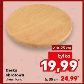 Deska obrotowa 25 cm promocja