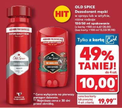 Dezodorant Old spice promocja