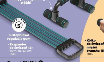 Ekspander do ćwiczeń 15+ Netto promocja w Netto