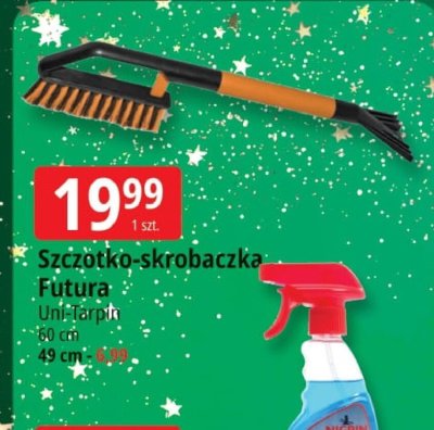 Szczotko-skrobaczka Futura promocja w Leclerc
