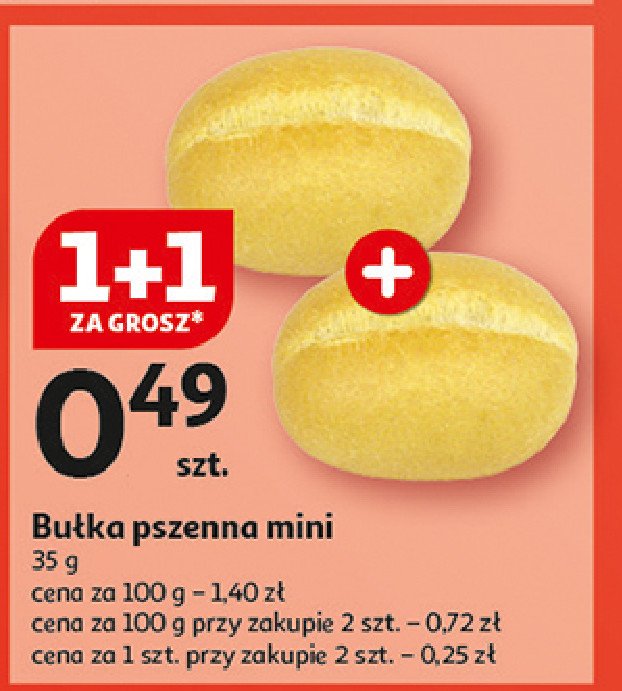 Bułka pszenna mini promocja