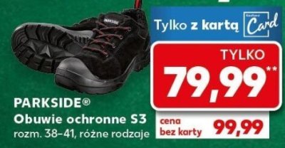 Obuwie ochronne S3  promocja w Kaufland