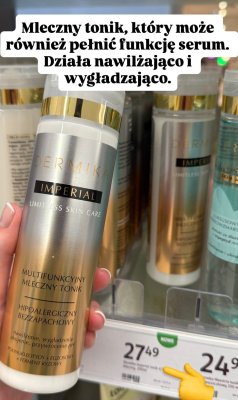 Mleczny tonik multifunkcyjny promocja w Rossmann