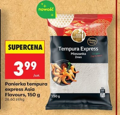 Panierka tempura express Asia Flavours, 150 g promocja w Biedronka