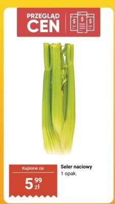Seler naciowy 1 opak. promocja w Biedronka
