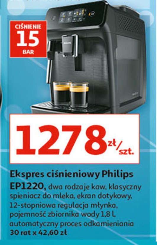 Ekspres ciśnieniowy ep1220 Philips promocja