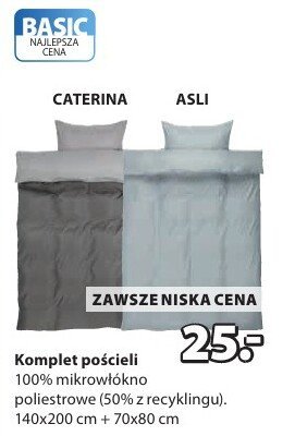 Komplet pościeli (różne wzory: CATERINA, ASLI) promocja w Jysk