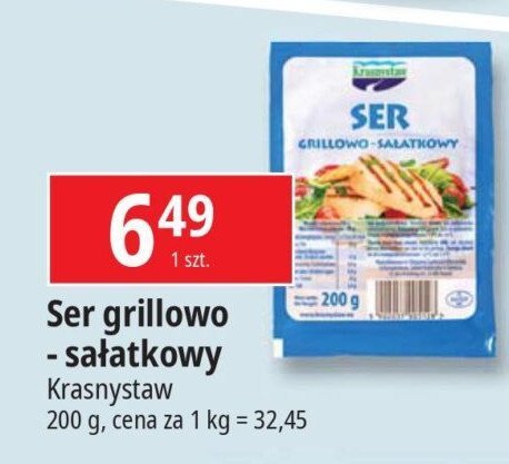 Ser grillowo-sałatkowy Krasnystaw promocja