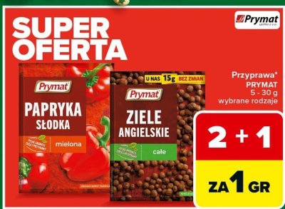 Papryka słodka PRYMAT wybrane rodzaje promocja w Carrefour Market