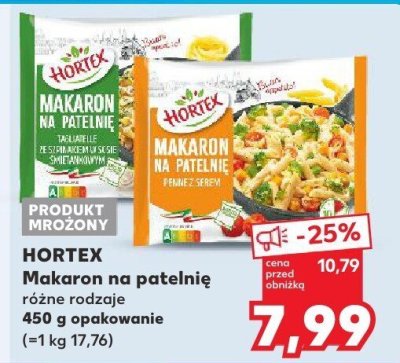 Makaron na patelnię różne rodzaje promocja w Kaufland