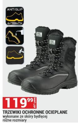 Buty TRZEWIKI OCHRONNE OCIEPLANIE promocja w Merkury Market